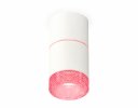 Ambrella XS7401222 Комплект накладного светильника с композитным хрусталем SWH/PI