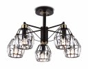 Ambrella TR5870 Подвесная люстра с хрусталем E14 max 40W D620*370