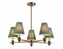 Ambrella LH75051 Светильник на штанге E14*5 max 40W D700*580