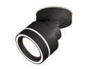 Ambrella XM8102023 Комплект накладного поворотного светильника с акрилом SBK/FR