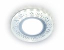 Ambrella S217 Встраиваемый точечный светильник с LED подсветкой GU5.3+3W(LED WHITE)