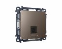 Ambrella MA642010 Комплект механизма компьютерной розетки ALFA