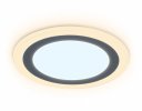 Ambrella DCR370 Встраиваемый cветодиодный светильник с подсветкой