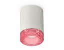 Ambrella XS7423003 Комплект накладного светильника с композитным хрусталем SGR/PI