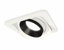 Ambrella XC7658021 Комплект встраиваемого поворотного светильника SWH/PBK