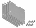 Ambrella GP8570 Заглушка 50*50 для накладного/подвесного алюминиевого шинопровода