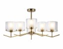 Ambrella LH57008 Светильник подвесной E14/6 max 40W D850*420