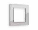 Ambrella AF330401 Рамка ALFA Platos (Серебро Стекло органическое) 1-ая