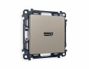 Ambrella MA374010 Комплект механизма розетки HDMI 2.0 ALFA