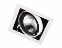 Ambrella T811 BK/CH 12W 4200K Карданный встраиваемый светодиодный светильник