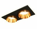 Ambrella XC6526024 Комплект встраиваемого светильника SBK/PYG