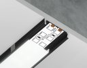 Ambrella GP1800BK Алюминиевый профиль накладной 2000*23.8*6