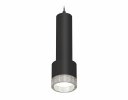 Ambrella XP8111005 Комплект подвесного светильника с композитным хрусталем SBK/CL