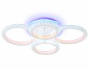 Ambrella FA9524 Светильник потолочный светодиодный с RGB подсветкой и пультом 92W