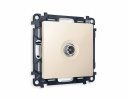 Ambrella MA333010 Комплект механизма TV розетки оконечной ALFA