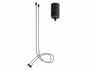 Ambrella A9209 Крепеж подвесной Techno Ring BK черный D60*1450mm