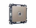 Ambrella MA373010 Комплект механизма TV розетки оконечной ALFA