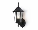 Ambrella ST2010 Светильник уличный настенный BK/CL черный/прозрачный