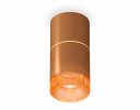 Ambrella XS7404062 Комплект накладного светильника с композитным хрусталем SCF/CF