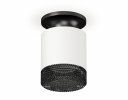 Ambrella XS7401084 Комплект накладного светильника SWH/PBK/BK