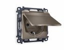 Ambrella MA638010 Комплект механизма электрической розетки ALFA