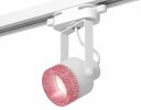 Ambrella XT6601062 Комплект трекового однофазного светильникас композитным хрусталем WH/PI