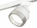 Ambrella XT8101040 Комплект трекового светильника с композитным хрусталем SWH/CL