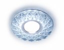 Ambrella Встраиваемый точечный светильник с LED подсветкой прозрачный/матовый