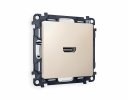 Ambrella MA334010 Комплект механизма розетки HDMI 2.0 ALFA