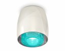 Ambrella XS1143011 Комплект накладного светильника с композитным хрусталем PSL/BL