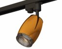 Ambrella XT1125005 Комплект трекового однофазного светильника с композитным хрусталем PYG/SBK/BK