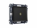 Ambrella MA802030 Комплект механизма 1-клавишного проходного выключателя с подсветкой 3200K