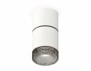 Ambrella XS7401182 Комплект накладного светильника с композитным хрусталем SWH/BK