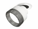 Ambrella XM8101541 Комплект встраиваемого поворотного светильника с композитным хрусталем SWH/BK