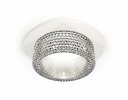 Ambrella XC6512040 Комплект встраиваемого светильника с композитным хрусталем SWH/CL