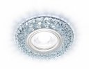 Ambrella S291 CH Встраиваемый точечный светильник со светодиодной лентой MR16+3W