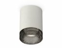 Ambrella XS7423002 Комплект накладного светильника с композитным хрусталем SGR/BK