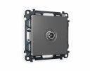 Ambrella MA663030 Комплект механизма TV розетки проходной ALFA