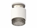Ambrella XS7510102 Комплект накладного светильника с композитным хрусталем SWH/BK