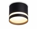 Ambrella TN6572 Светильник накладной BK черный IP44 GX53 max