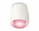 Ambrella XS1141022 Комплект накладного светильника с композитным хрусталем SWH/PI