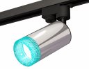 Ambrella XT6325002 Комплект трекового однофазного светильника с композитным хрусталем PSL/SBK/BL