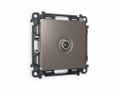 Ambrella MA643030 Комплект механизма TV розетки проходной ALFA