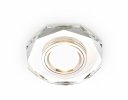 Ambrella 8020 CL Встраиваемый потолочный точечный светильник MR16 D90 mm