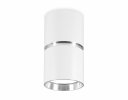 Ambrella TN213115 Накладной точечный светильник GU10 WH/CH белый/хром