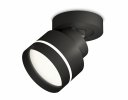 Ambrella XM8102025 Комплект накладного поворотного светильника с акрилом SBK/FR