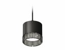 Ambrella XP8111041 Комплект подвесного светильника GX53 с композитным хрусталем SBK/BK