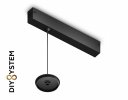 Ambrella A2655 Крепеж трековый подвесной для корпуса DIY D70mm