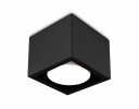 Ambrella TN707 Точечный накладной светильник GX53 BK черный