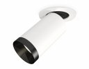 Ambrella XM6322201 Комплект встраиваемого поворотного светильника SWH/PBK